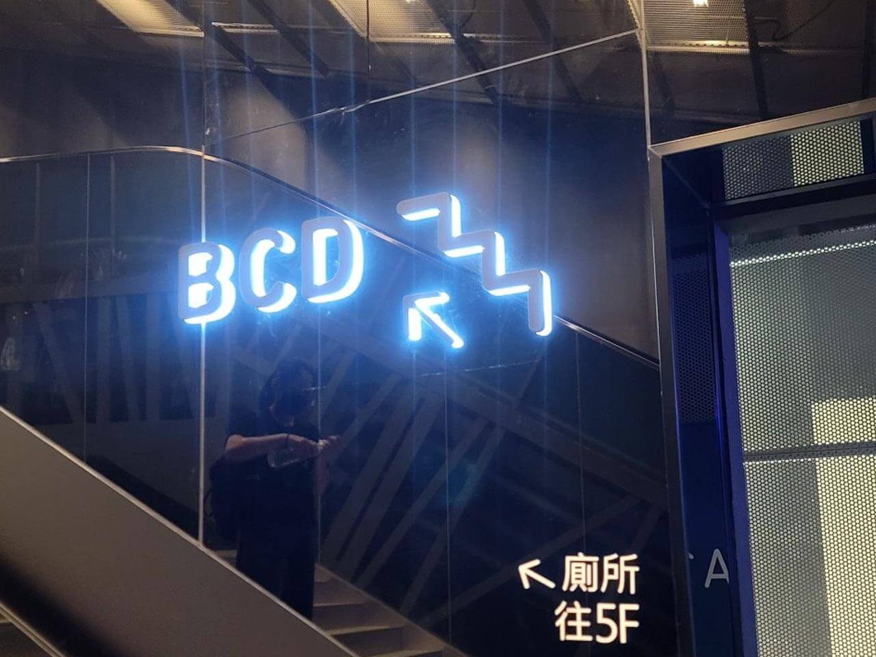 文化藝術中心公共空間指標牌規劃製作 背光字 LED字